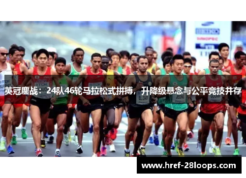 英冠鏖战:24队46轮马拉松式拼搏,升降级悬念与公平竞技并存 英冠鏖战:24队46轮马拉松式拼搏,升降级悬念与公平竞技并存