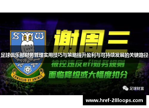 足球俱乐部财务管理实用技巧与策略提升盈利与可持续发展的关键路径