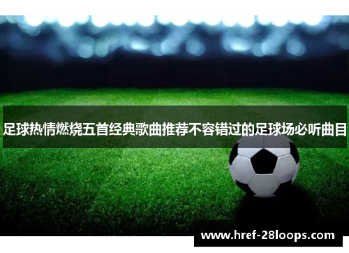 足球热情燃烧五首经典歌曲推荐不容错过的足球场必听曲目
